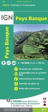 23 PAYS BASQUE 1:75.000 *