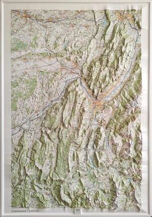 CHARTREUSE-VERCORS (RELIEVE) 1:100 000  *