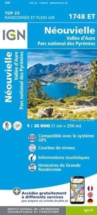 1748 ET NEOUVIELLE 1:25.000