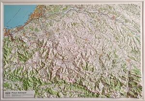 PAYS-BASQUE (RELIEVE)  1:100 000 *