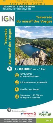 TRAVERSEE DU MASSIF DES VOSGES, LA 1:100.000 *