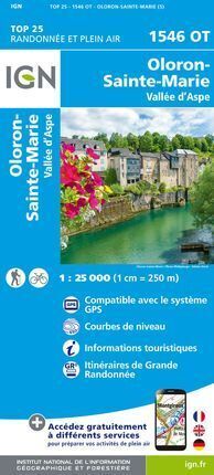 1546 OT OLORON-SAINTE-MARIE 1:25.000 *