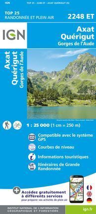 2248 ET AXAT QUÉRIGUT 1:25.000  *