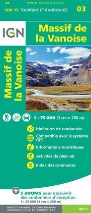 03 MASSIF DE LA VANOISE 1:75.000