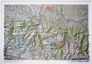 HAUTES PYRENEES (RELIEVE- RELLEU- RELIEF) (POR ENCARGO 7-10 DÍAS)*