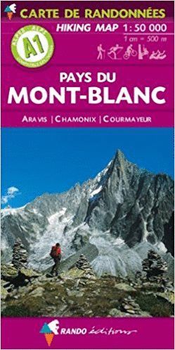 A1  PAYS DU MONTBLANC. ARAVIS - CHAMONIX - COURMAYEUR