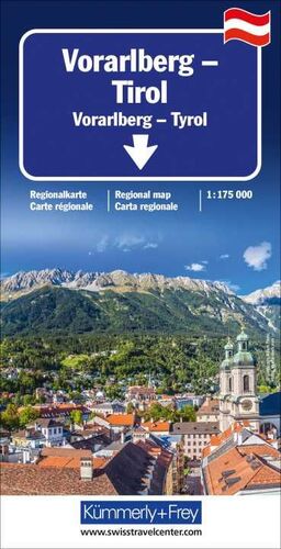 VORARLBERG - TYROL  1:175,000 *