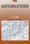 1269 ALETSCHLETSCHER MAPA 1:25,000