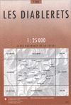 1285 LES DIABLERETS MAPA 1:25,000