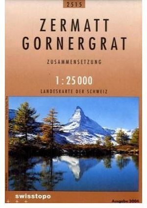 2515 ZERMATT GORNERGRAT 1:25,000