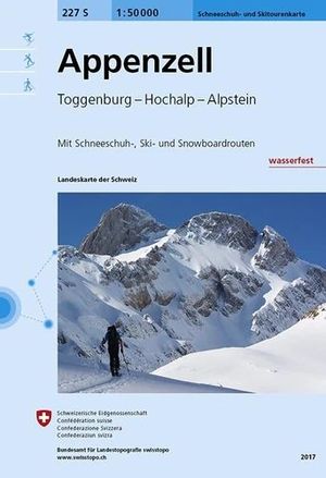 227S  APPENZELL  1:50,000 (SKI)