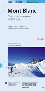 292S MONT BLANC 1:50,000 (SKI)