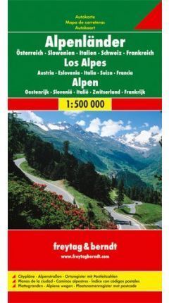 ALPES - ALPS - ALPENLANDER 1:500.000 *