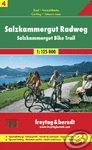 SALZKAMMERGUT RADWEG, SALKAMMERGUR BIKE TRAIL 1:125,000