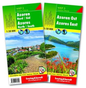 WKP 3 AZORES 1:50.000 2 MAPAS *