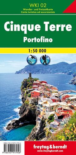 WK 131 CINQUE TERRE - PORTOFINO 1:50.000 (MAPA + GUÍA)
