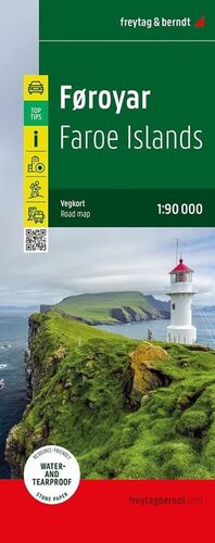 FAROE ISLANS - FOROYAR - ILLAS FAROE 1:90.000