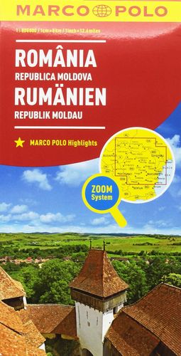 ROMÂNIA - REPUPLICA MOLDOVA (RUMANÍA - MOLDOVIA)[1:800.000] *