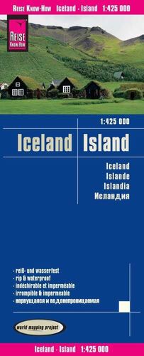 MAPA ISLANDIA  1:425.000 *