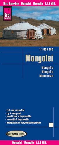 MONGOLEI -  MONGOLIA - MONGOLIE E.1:1,600,000 *