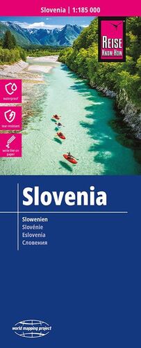 SLOWENIEN -SLOVENIA -(ESLOVENIA) 1:185.000 *