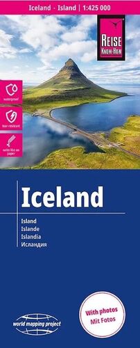 ICELAND - ISLANDIA  - ISLAND - ISLANDE 1:425.000 *