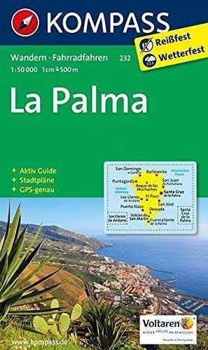 LA PALMA MAPA KOMPASS 1:50.000    *