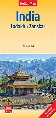 INDIA LADAKH - ZANSKAR 1:350.000