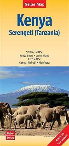 KENYA SERENGETI (TANZANIA) 1:1.100.000  *