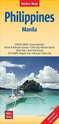 PHILIPPINES - FILIPINAS 1:1.500.000 MANILA 1:17.500 -NELLES *