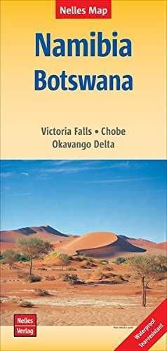 NAMIBIE - NABMIBIA -  BOTSWANA 1:1.500.000 *