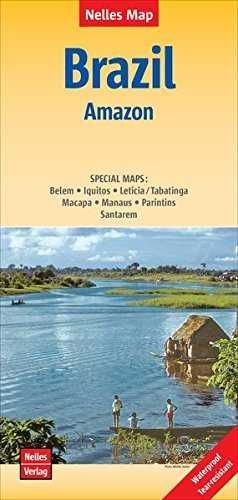 BRAZIL AMAZON - BRASIL AMAZONAS 1:2.500.000 -NELLES *