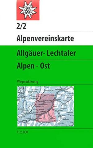 2/2 ALLGÄUER - LECHTALER ALPEN OST 1 : 25 000