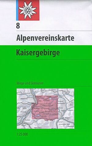 8 KAISERGEBIRGE 1:25,000 *