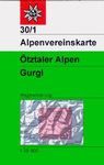 30/1 OTZTALER ALPEN GURGL 1:25,000