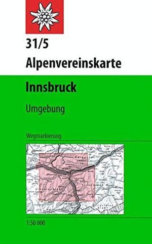 31/5  INNSBRUCK - UMGEGUG E. 1:50,000