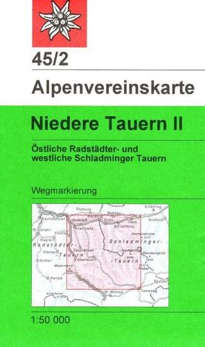 45/2 NIEDERE TAUERN II 1:50,000 *
