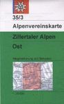 35/3 ZILLERTALEN ALPEN OST E. 1:25,000