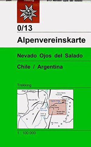 0/13 NEVADO OJOS DEL SALADO  CHILE - ARGENTINA E. 1:100,000
