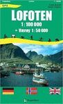 LOFOTEN 1:100.000 (+ VÆRØY 1:50.000) *