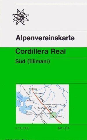 CORDILLERA REAL SÜD - SUR 1:50.000 (BOLIVIA) *