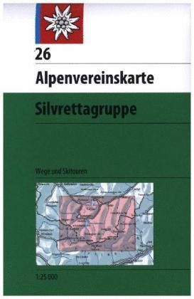 26 SILVRETTAGRUPPE 1:25,000