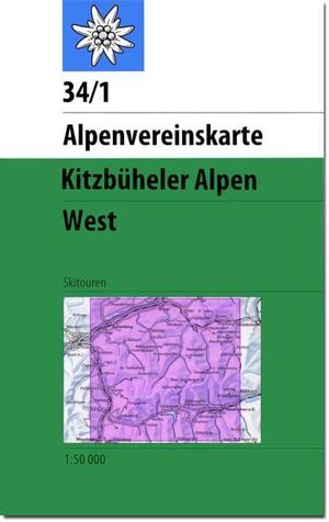34/1 KITZBÜHELER ALPEN WEST 1:50,000 *