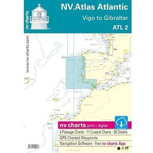 CARTAS NÁUTICAS NV ATLAS ATLANTIC ATL2 * (CONSULTAR DISPONIBILIDAD)