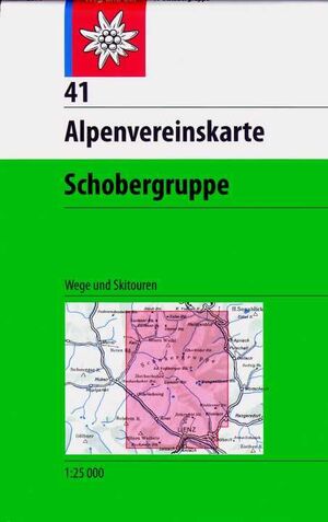 41 SCHOBERGRUPPE 1:25,000 *