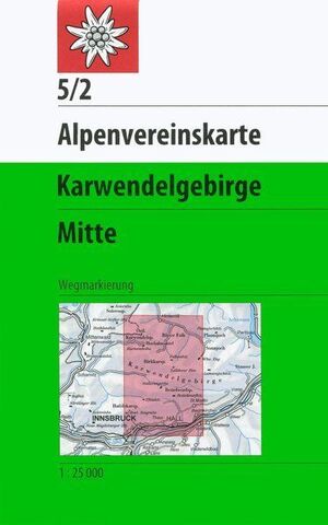 4/3 WETTERSTEIN- UND MIEMINGER GEBIRGE - OST  1:25,000