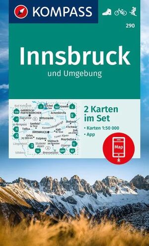 290 INNSBRUCK 1:50.000 (2 MAPAS) *