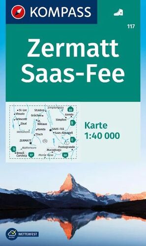 117 ZERMATT / SAAS FEE 1:40,000 *