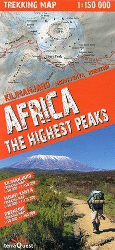 AFRICA THE HIGHEST PEAKS. KILIMANJARO - MOUNT KENYA - RWENZORI *