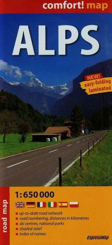 ALPS 1:650.000 -COMFORT MAP *